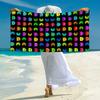 Pixel Game Fashion Beach Towel: Ideal for Summer Adventures Soft, absorbent and quick drying suitable for swimming and bathing
