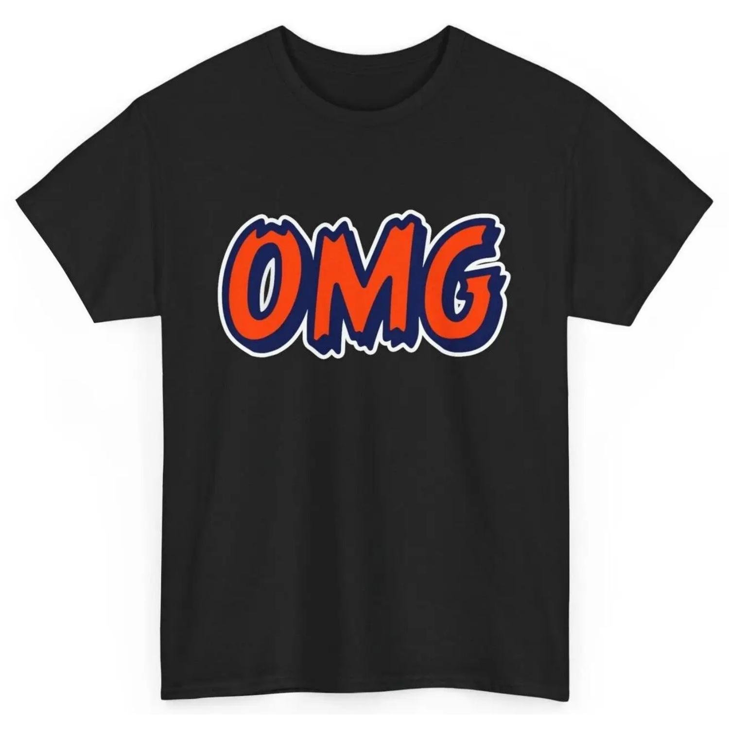 

Funny Says OMG New York Apparel For Men women T Shirt XXXXXL чорний