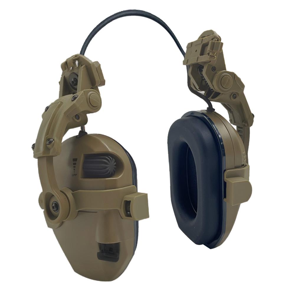Căști de tragere armată Căști tactice Airsoft Protector electronic pentru auz Reducere activă a zgomotului Căști de vânătoare
