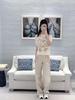 Haute Couture Early Spring Cashmere Pegasus Embroidery Short Sleeve