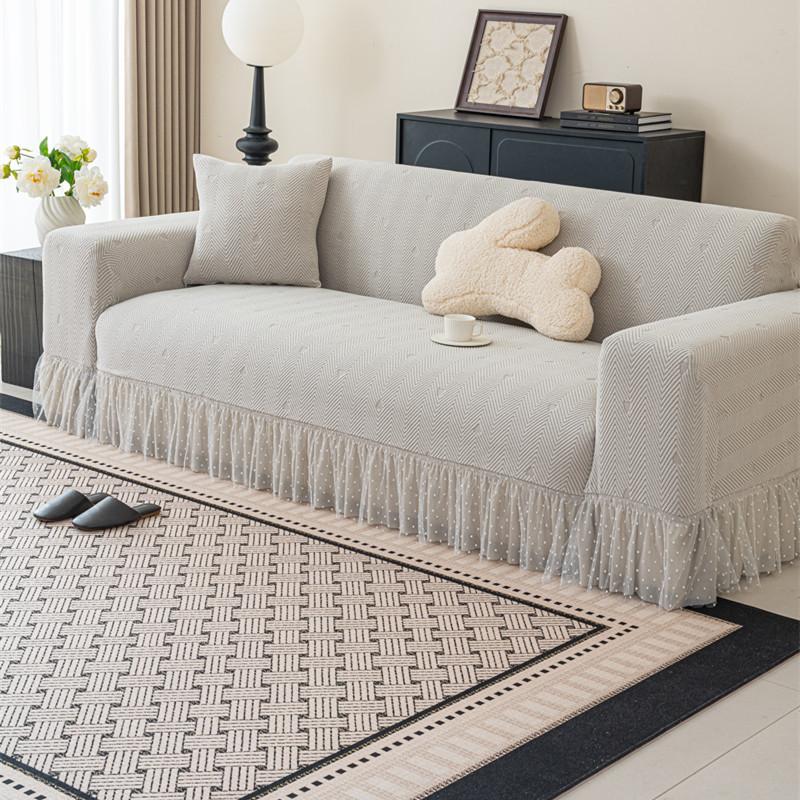All Inclusive Sofa Cover Universal Cover Suitable for All Seasons  Living Room Leather Sofa Fabric Cover  Protective Cover To Prevent Cat Scratches