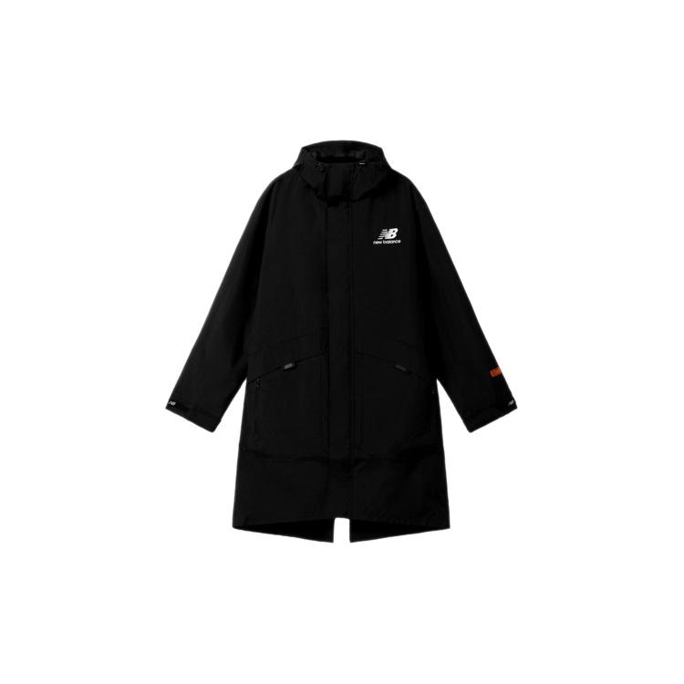 New Balance Long Down Windbreaker Jacket Asia Sizing Black Unisex NAA34033-BK S