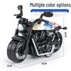 Children's TikTok Influencer Pull-Back Toy: Boys' Motorcycle & Car Alloy Model