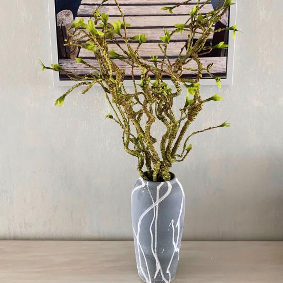 Artificial Flower No-Maintenance Long-Lasting Beauty Realistic Texture Flexible Branches Natural Zen Shape Fake Branch Home Decor
