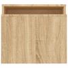 Coffee Table Set Sonoma Oak 100x48x40 Cm Particleboard