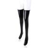 Hot Sexy Nightclub Latex Zipper Sexy Stockings Pu Leather Silicone Thigh High Stockings Women Sexy Lingerie Pole Dance Hosiery