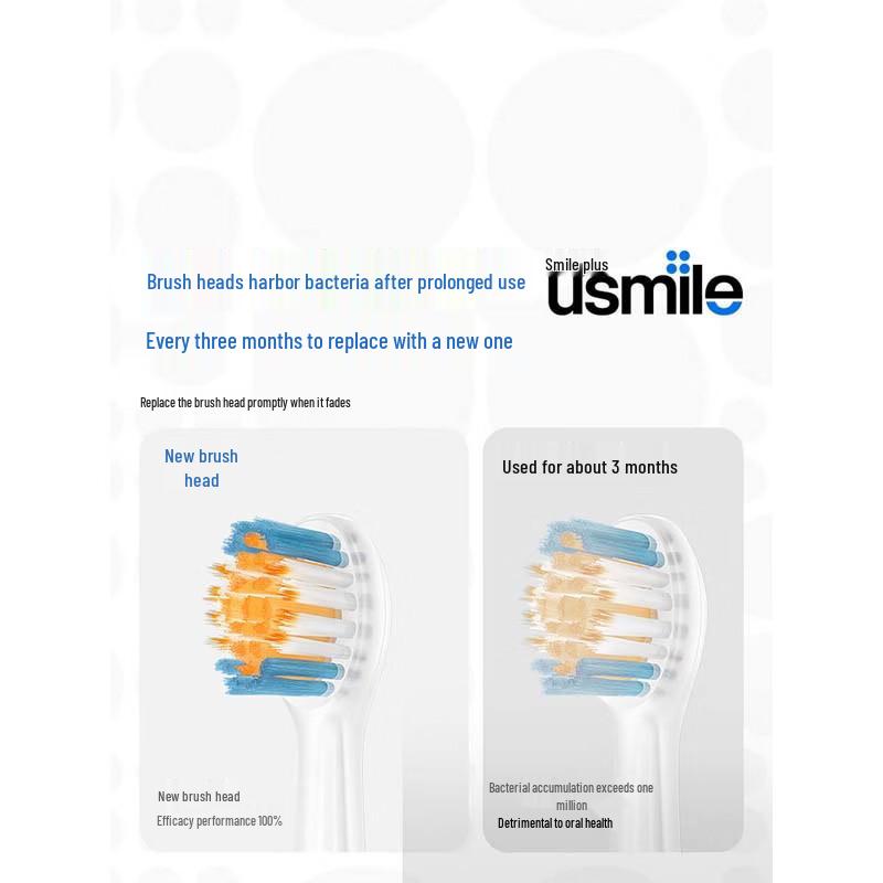 usmile Kids Sonic Electric Toothbrush Q20 CN Plug (adapter Included)