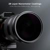 K&F Concept ND100000 Solar Filter 28-Layer Neutral Density 16.6-Stop Filters for Camera Lens Accessories 49mm-95mm Nano-X Series