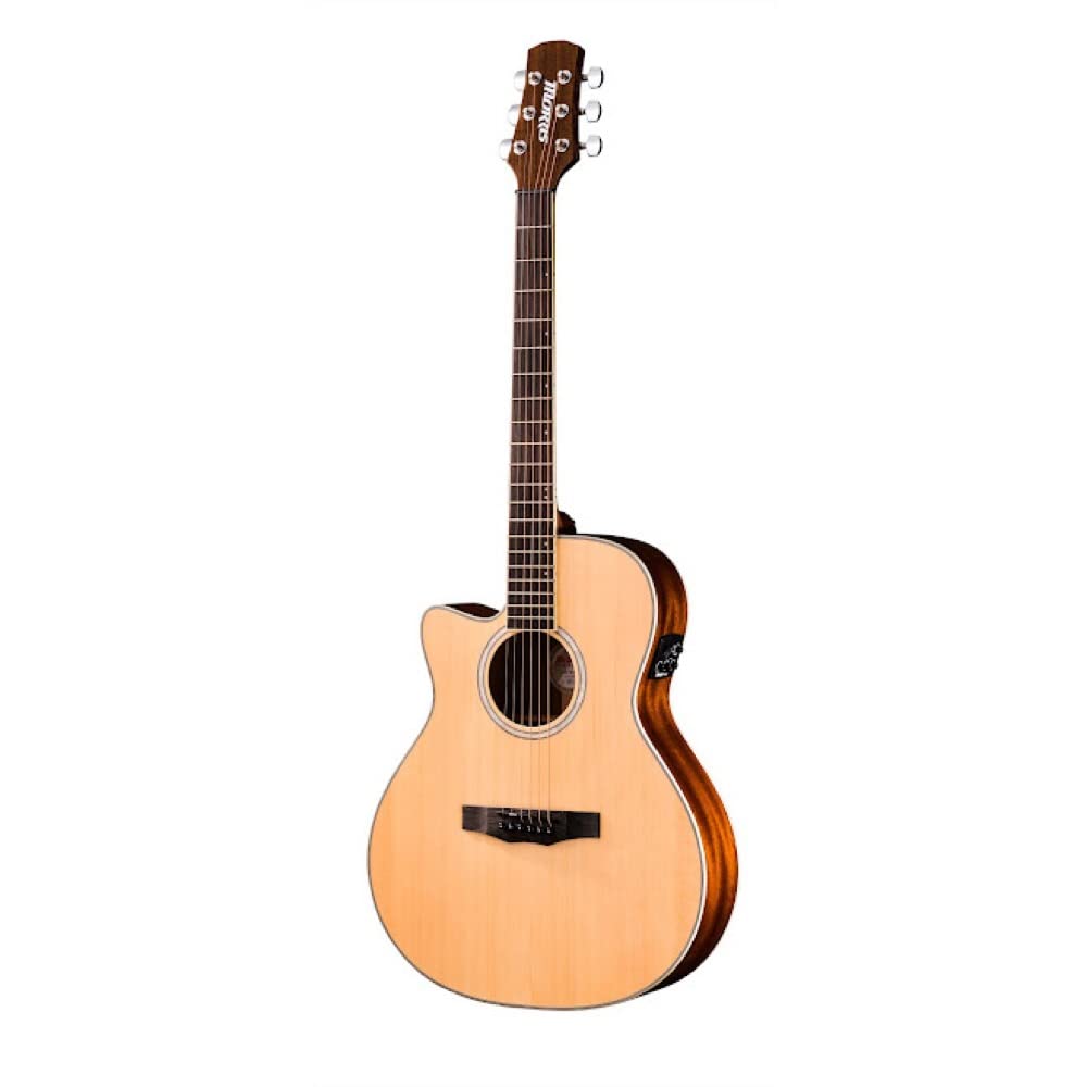 

MORRIS NAT Left Hand Electric Acoustic Guitar R-011LH