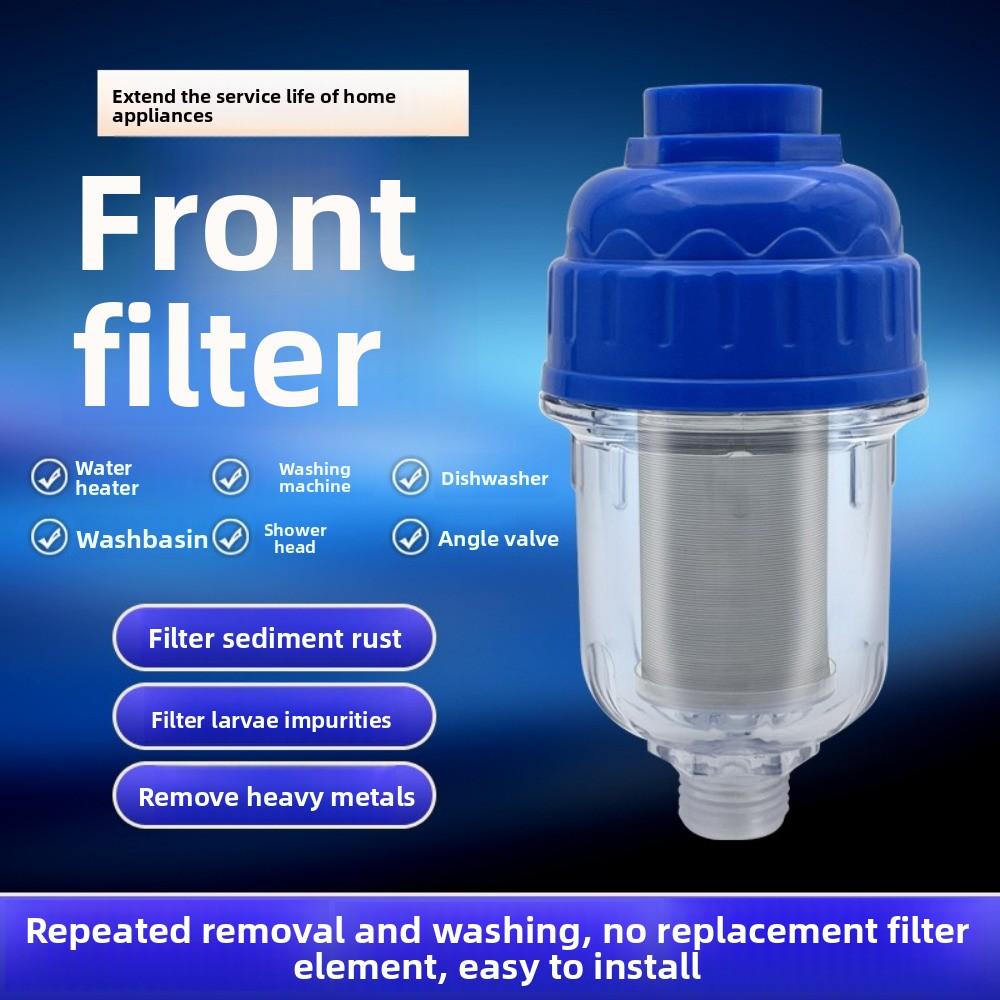 316 Stainless Prefilter Purifier Output Washing Machine Tap Strainer  Water Heater Shower Head