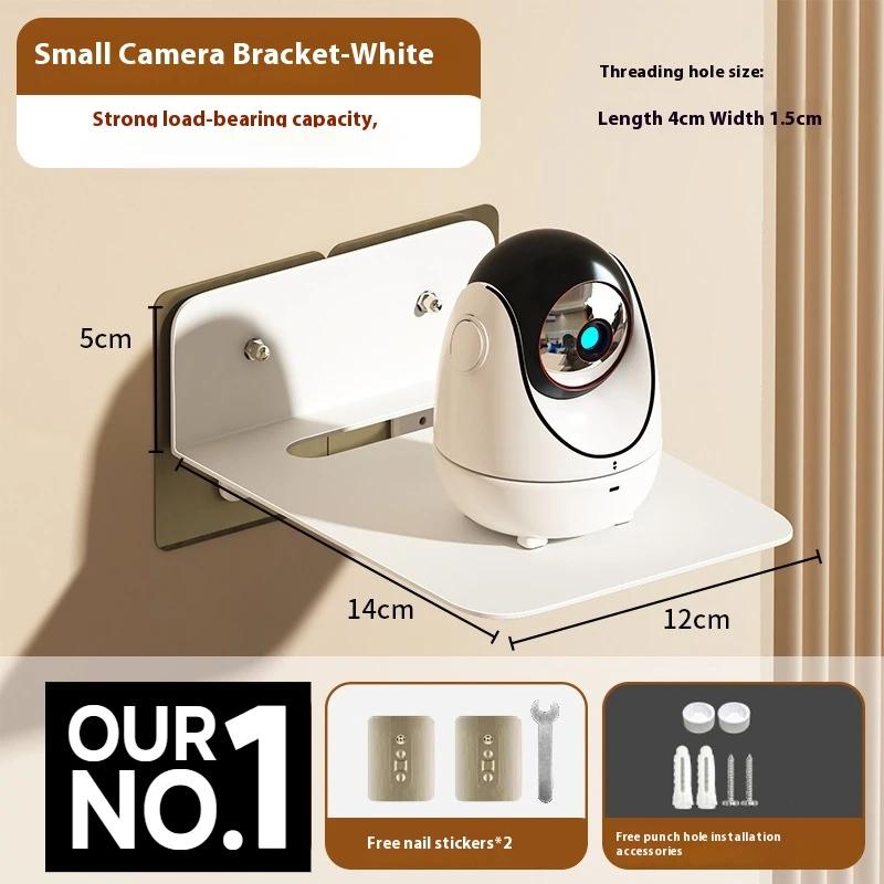 Projector wall mounted shelf, wall mounted router placement rack, set-top box bracket, non perforated household storage rack A1