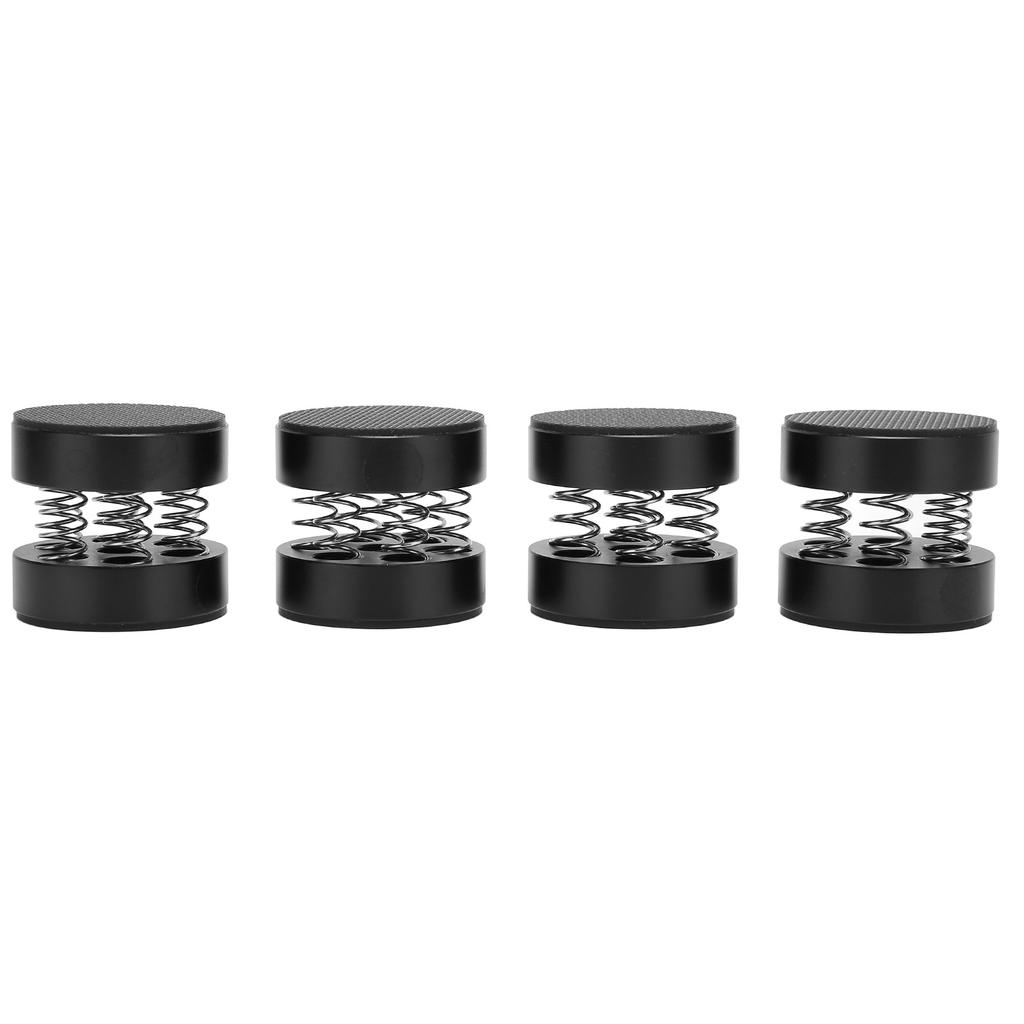 4Pcs Aluminum Spring Speakers Spikes Isolation Stand Shock Absorption Bearing 9KG Speakers Isolation Plaform Pads