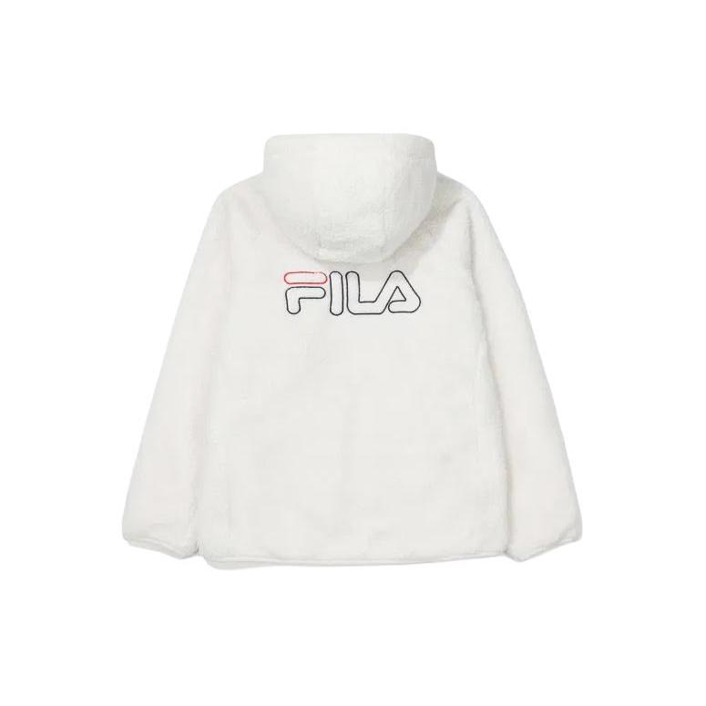 Fila Jackets Unisex Cream Hooded Moderate Other FE2PLF5101XCRM