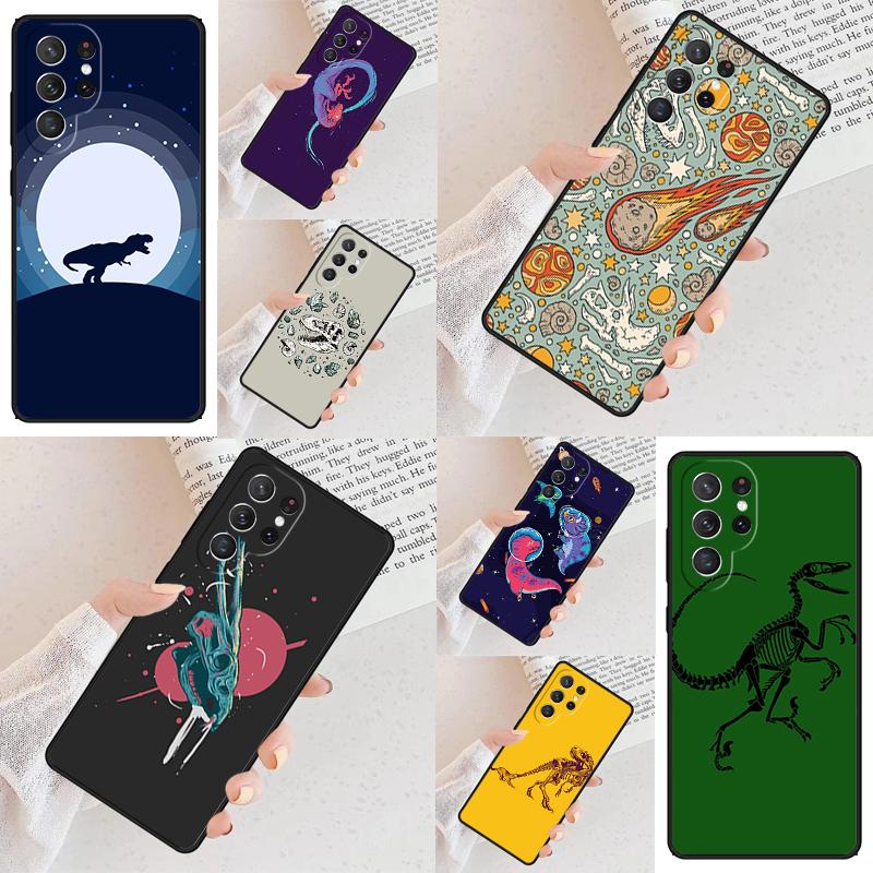 Dinosaur Fossil Paleontology Cell Phone Case for Samsung Galaxy S26 Ultra S25 S24 S23 S22 S21 S20 Note10 Cover