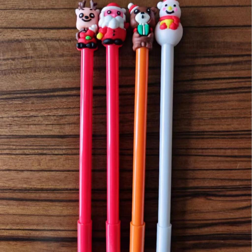 Colorful Christmas Ballpoint Pen - Creative, Multifunctional Stationery for Students & Office Use