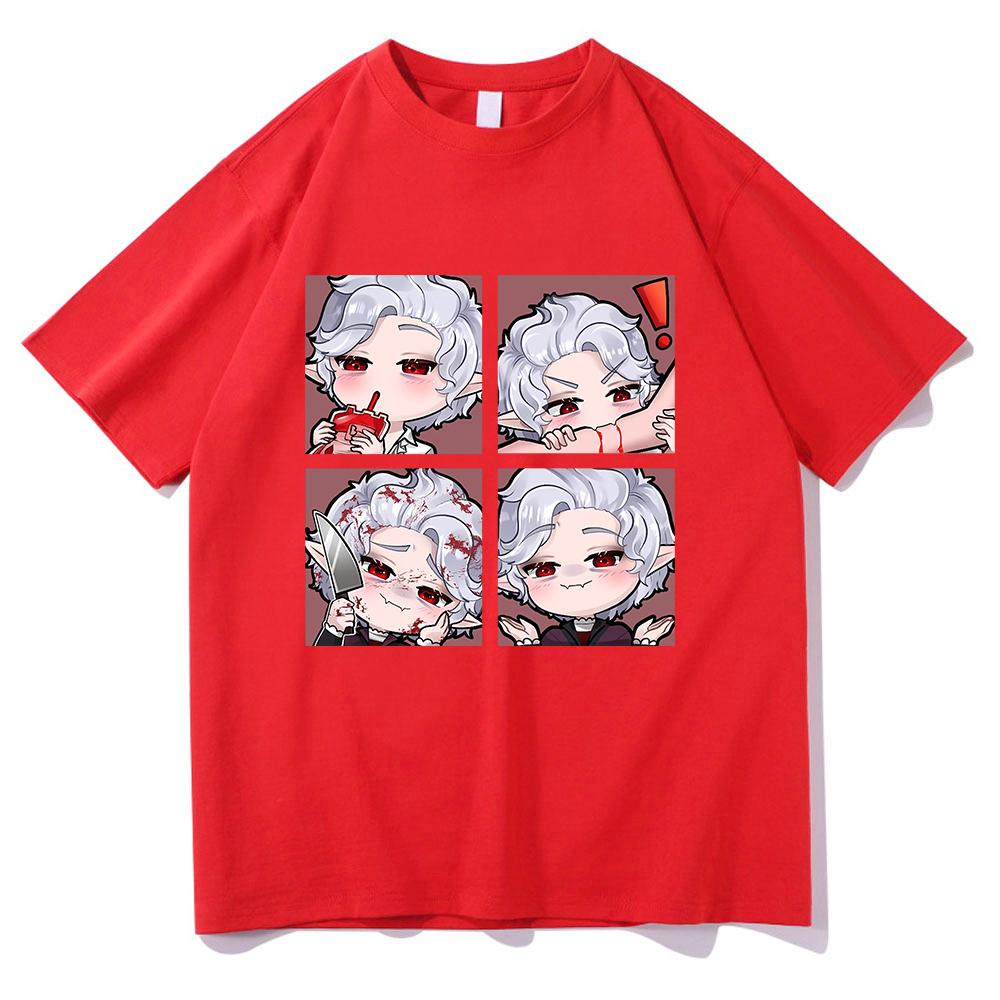 

Милые футболки Astarion, модные унисекс-футболки Harajuku Aesthetic Kawaii, унисекс-футболки в уличном стиле, высококачественные повседневные футболки из хлопка в стиле ретро 4XL