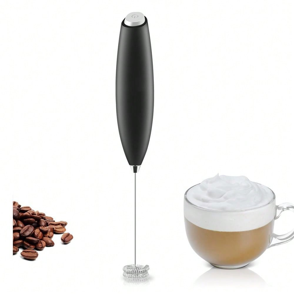 

Ручной пенообразователь на батарейках 1 шт. Мини-миксер и блендер для кофе, электрический молочник для кофе, кухонные принадлежности