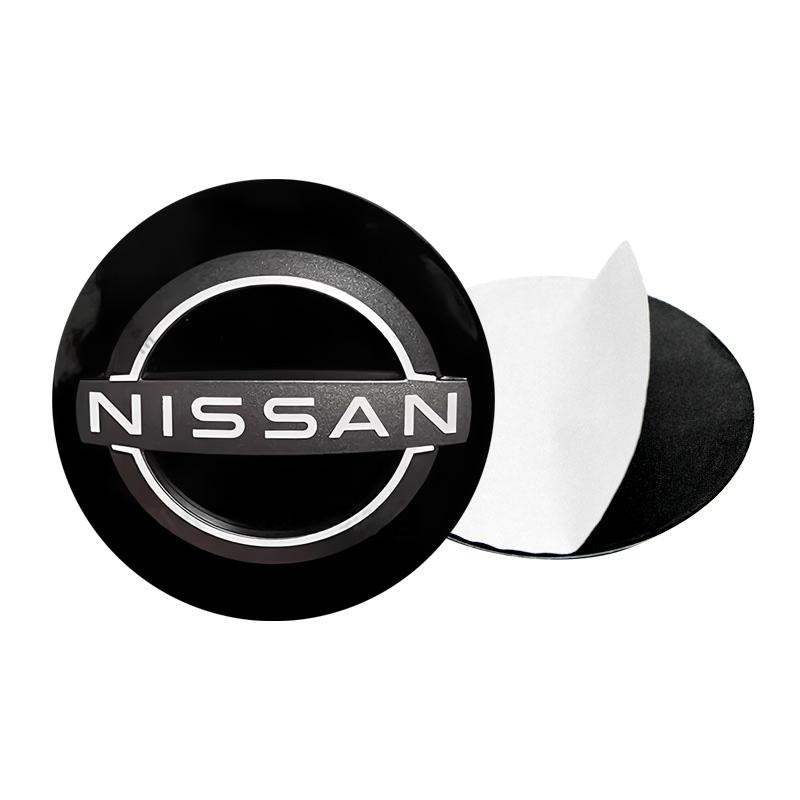 4pcs Car Wheel Center Covers Badge Sticker Stickers For Nissan Qashqai X J10 J11 Trail Tiida Teana Skyline Juke X-trail Almera