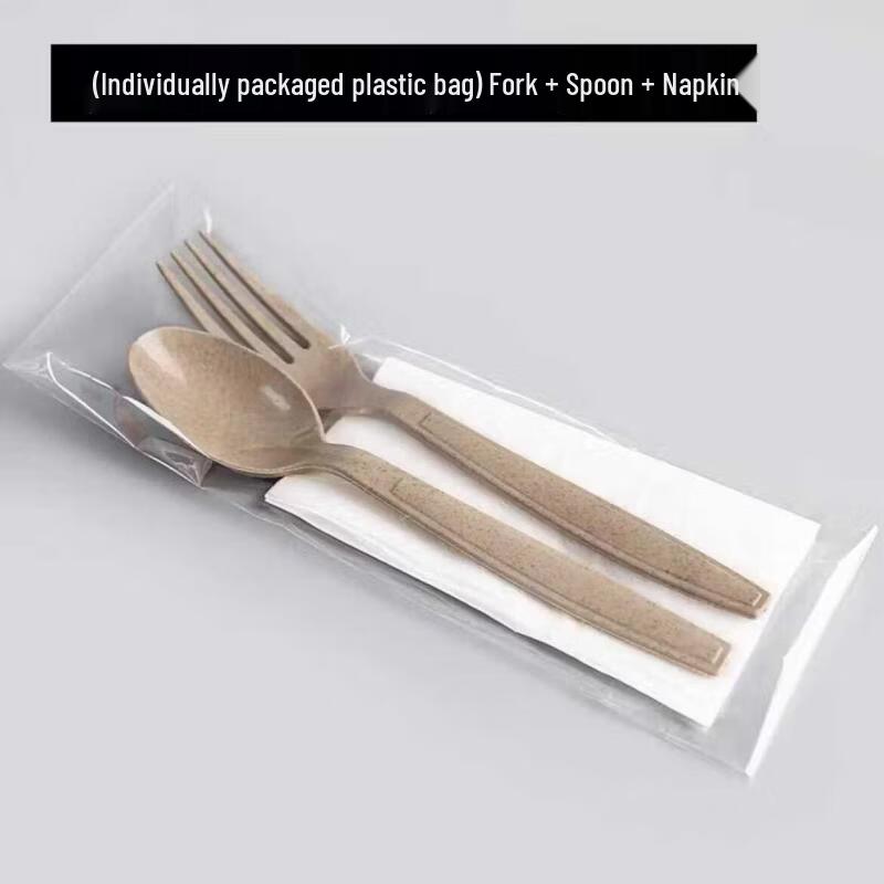 Eco-Friendly Biodegradable Disposable Cutlery Set