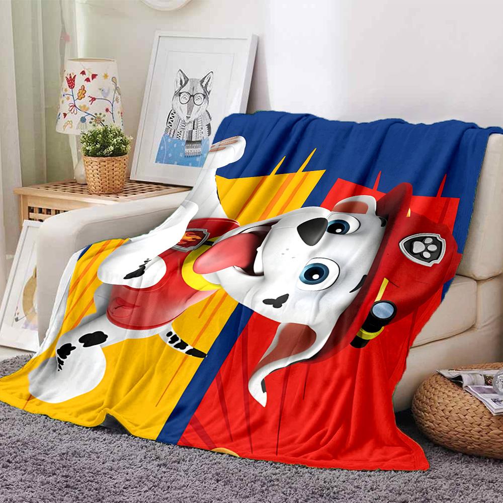 1pc Paw Paw23 Blanket, Gift, for Men and Women, Soft Blanket, Good for Sofa Bed Couch Travel, Lightweight Flannel Blanket