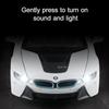 1/22 I8 Supercar Modell Legierung Druckguss Spielzeugfahrzeuge mit Sound Licht Pull Buck Hohe Simulationsmodellauto Junge Spielzeug Geschenke Sammlung