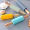 Mini Antihaft-Silikon-Nudelholz für Kinder - Ideal zum Ausrollen von Teig und Knödelhüllen