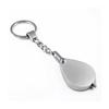 15X Portable Folding Key Ring Mini Magnifier Key Chain Magnifying Durable Glass Loupe Pocket Tool Gift Supplies