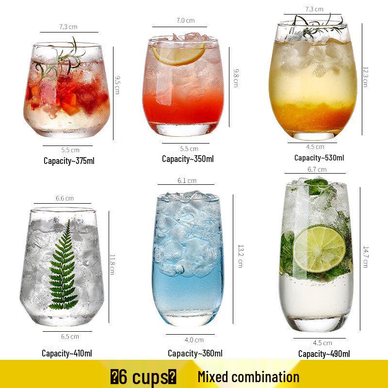 Boyiduo Glass Cocktail & Cold Drink Set