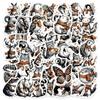 50 Retro Forest Small Animal Stickers Hand-Painted Wind Waterproof Hand Account Material Decorative Waterproof Sticker
