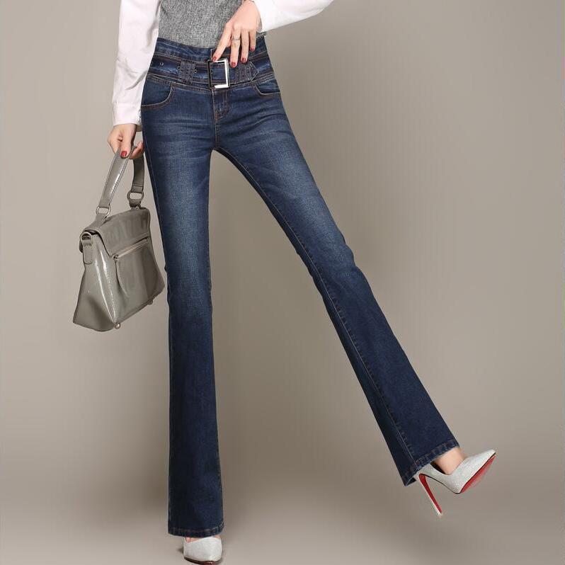 Women s High Waist Plus Velvet Bell Bottom White Pants – Slimming, Leg-Lengthening, Micro Bell for Autumn/Winter 2024 32