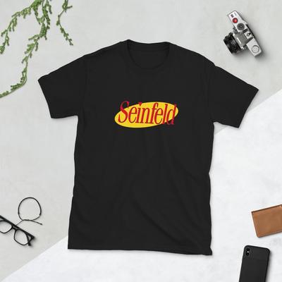 Tricou Seinfeld Logo 90S Sitcom I Jerry George Costanza Cosmo Kramer