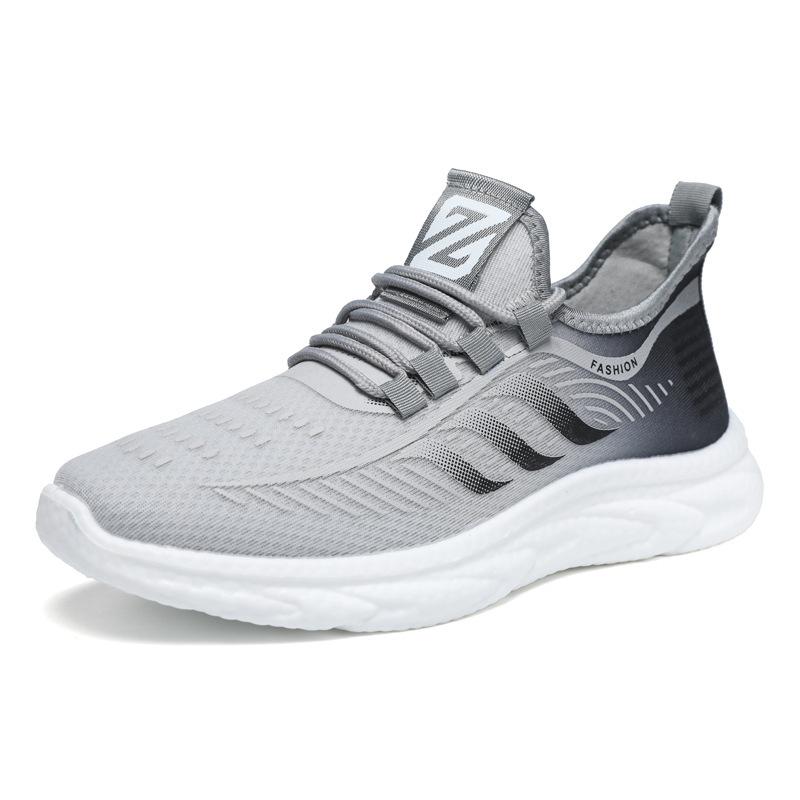 New Couple of the Same Sports Shoes Summer Fly-woven Mesh Breathable Casual Shoes Versatile Couple Shoes
