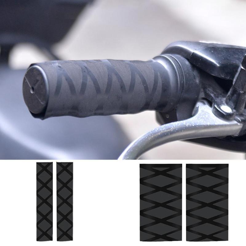 Universal Motorcycle Electric Vehicle Rubber Gloves Anti Slip Waterproof And Insulated Handle Cover Protective Original Paint