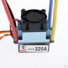 1:10 Remote Control Model Car Waterproof 320A Brushed ESC with 5V/3A BEC