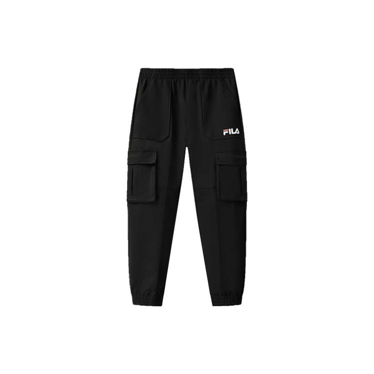 New FILA Cargo Pants Men's Black F51M148641FBK