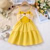 Estate 2025 Gonna Casual per Bambina Costume da Principessa Vestito per Bambine Moana Cosplay da Principessa Abbigliamento Costume di Carnevale per Bambine Esterno