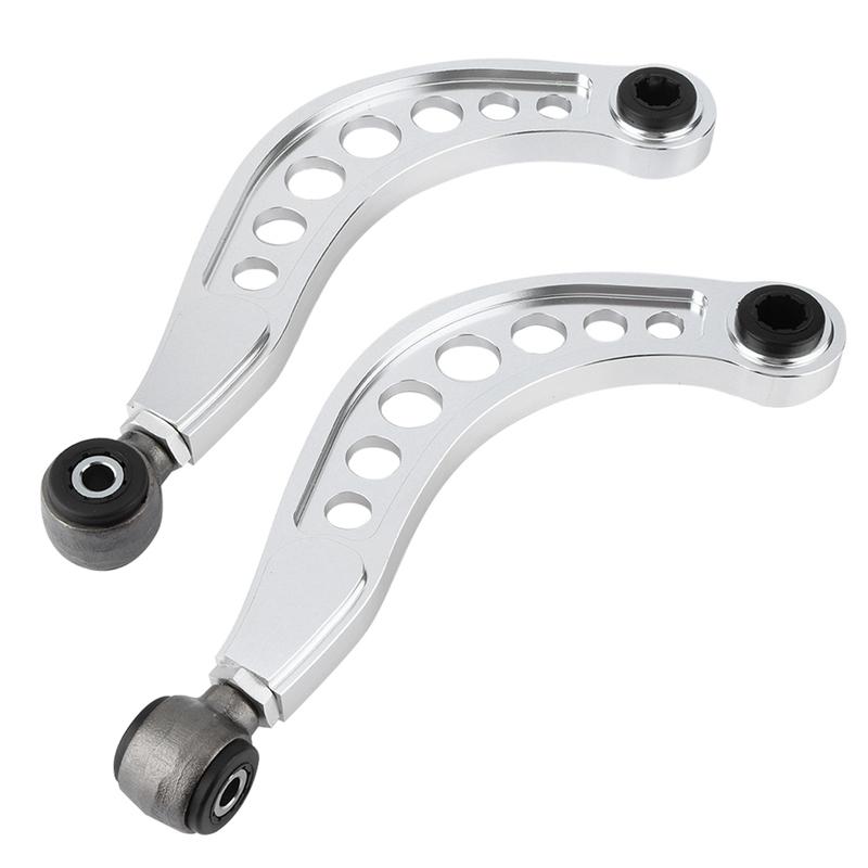 Aluminium Alloy Car Adjustable Rear Upper Camber Control Arms Kit Automobile Accessories Replacement for Civic FD2 06‑11