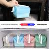 Collapsible Silicone Food Storage Container Leakproof Foldable Lunch Box with Secure Locking Lid for Easy Carry and Space Saving