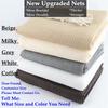 Thicken Beige HDPE Anti-UV Sun Shade Net Home Garden Hotel Balcony Safety Fence Privacy Screen Canopy Shade Sails