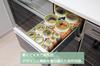 TAKEYA FRESHLOK Square Set of with High for Seasonings and Flour [Online Exclusive] Container, 1.1L, Green, 4, Spoon, Airtightness, One-Touch