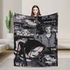 Nana Anime Blankets  Flannel Funny Soft Throw Blankets for Chair Covering Sofa Autumn/Winter
