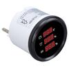 52mm Digital Voltage Sewage Water Level Gauge Waterproof Red Backlight Secure Connection Sewage Water Level Voltmeter
