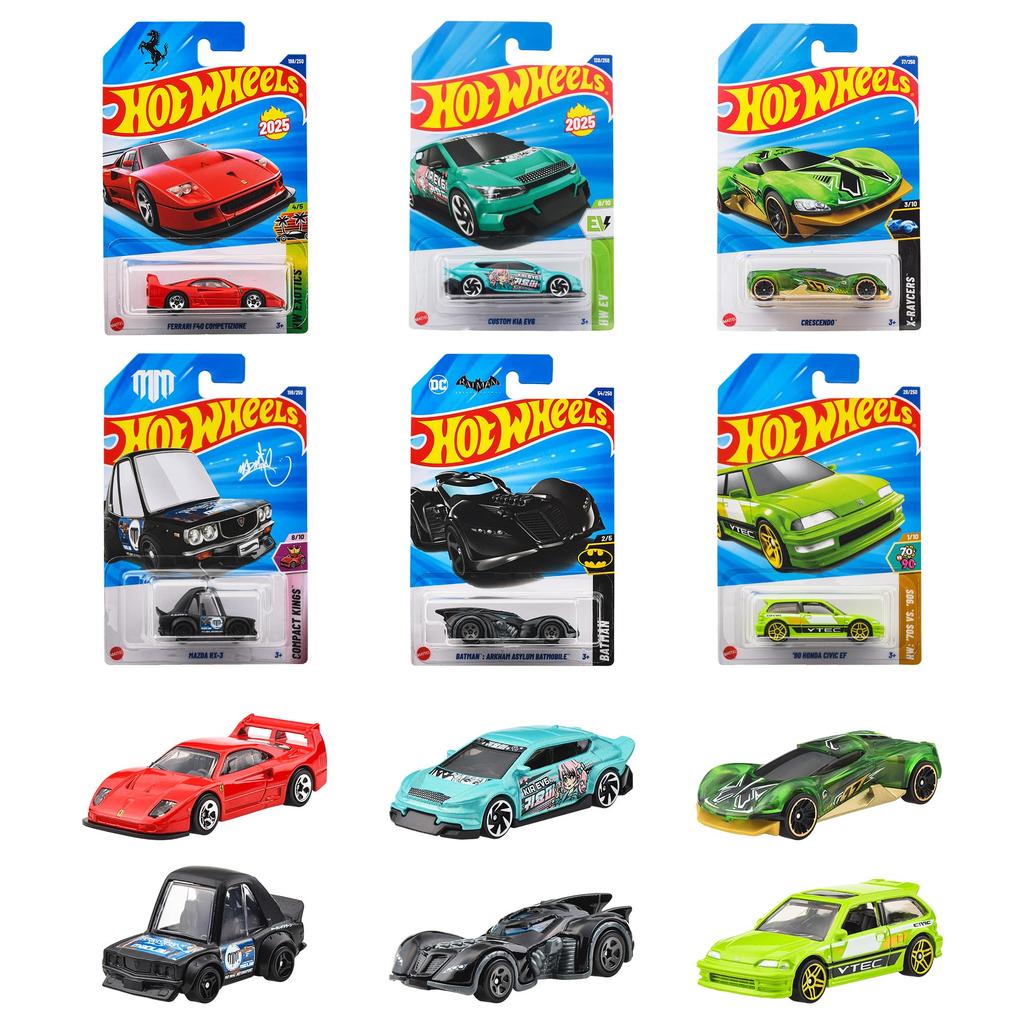 Hot Wheels Basic Cars Large Vehicle Box Ages Assortment, 36-Car Set, Toy, Set, 3+, Multi-Purpose, C4982-98PL