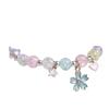 Korean Style Small Whale Popcorn Crystal Beaded Bracelet for Women and Students