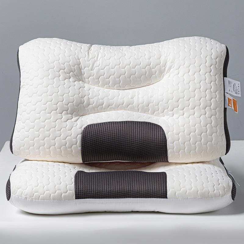 Latex Neck Pillow To Help Sleep, Cervical Vertebra Pillow, Home Male Student Dormitory Pair, Single Whole Head