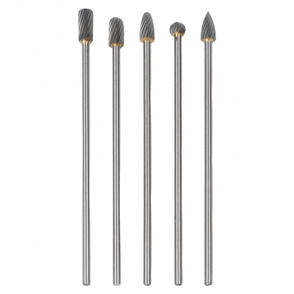 Milling Cutters Rotary Tools Set Solid Carbide Burrs 6mm Cutting Edge Diameter