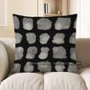 Home Decor Abstract Black Pattern Decorative Throw Pillow Pattern Cushion Cover Suitable For Sofa Bedroom Car Pillow Cover