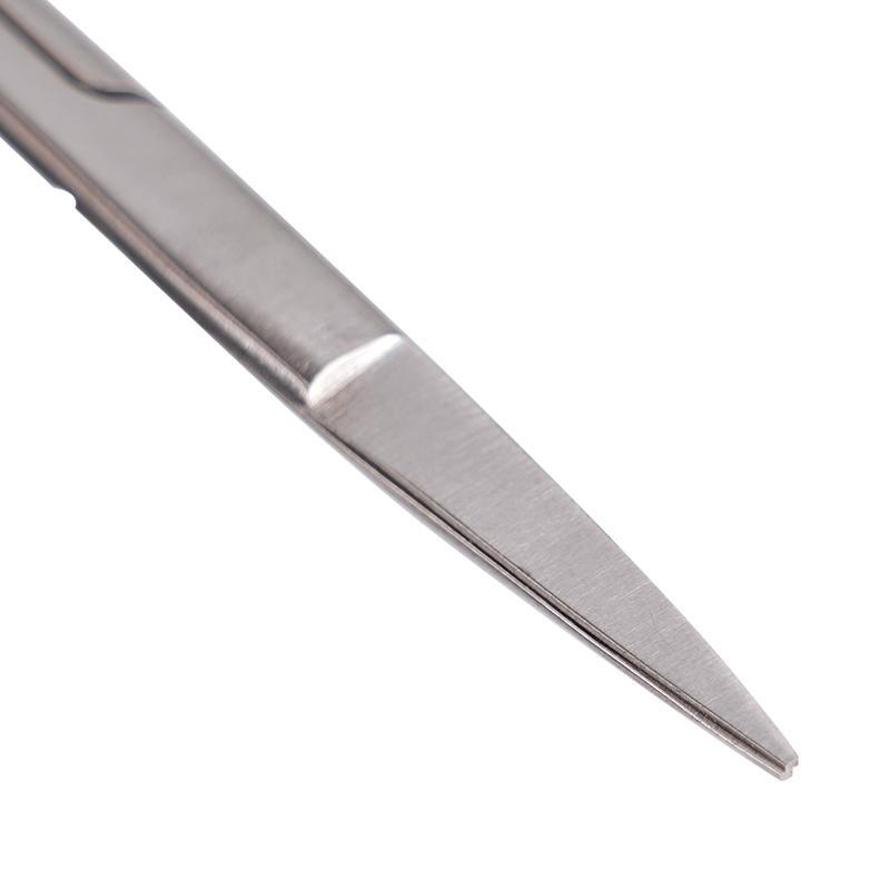 Dental Stainless Steel Medical Surgical Scissors Straight / Curved Tip Gold Plated Handle Animal Vet Scissors Haircut Scissors