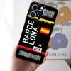Boarding Pass Plane Ticket Phone Case For iPhone 16 15 11 13 12 14 Pro Max Mini X XR XS 7 8 Plus Soft Cover