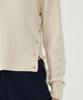 COVERNAT WOMAN V-Neck Wool Blend Knit Ivory